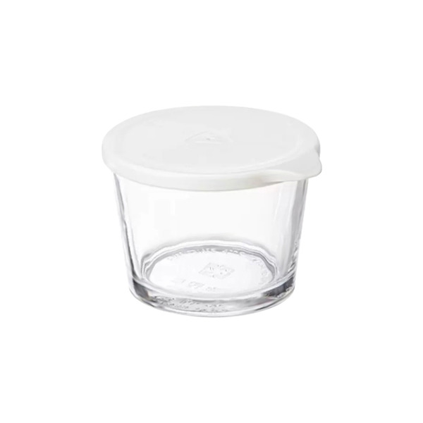 【日本霜山】玻璃儲物罐/保鮮盒(附蓋)-260ml-3入-多色可選