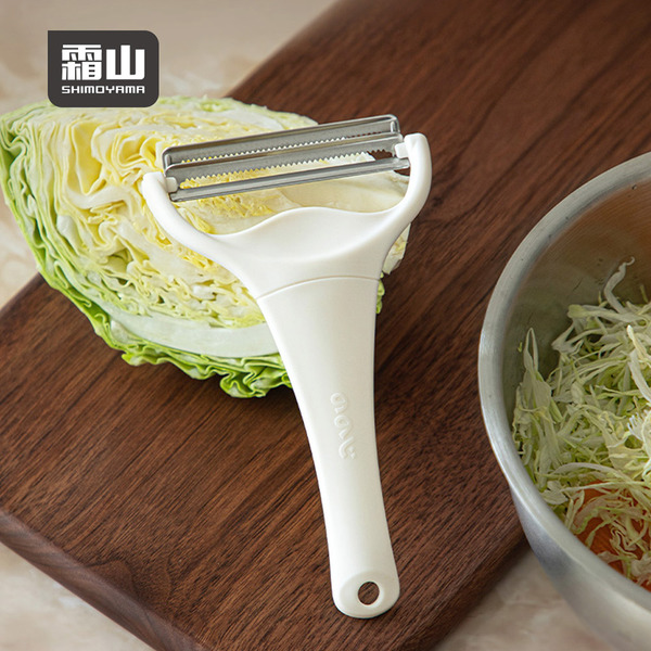 【日本霜山】蔬果削皮刨片刨絲刀