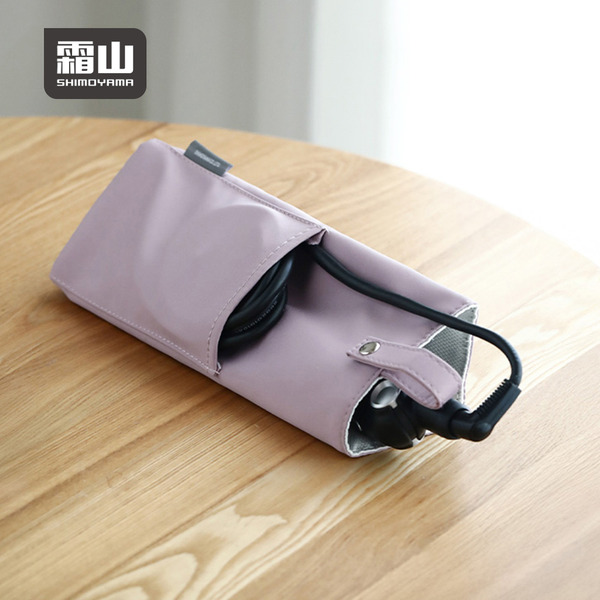 【日本霜山】捲髮棒/電棒燙收納袋/隔熱保護套-多色可選