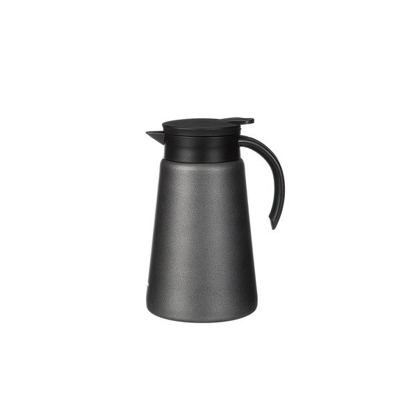 【日本霜山】時尚風雙層真空保冷保溫壺-1L