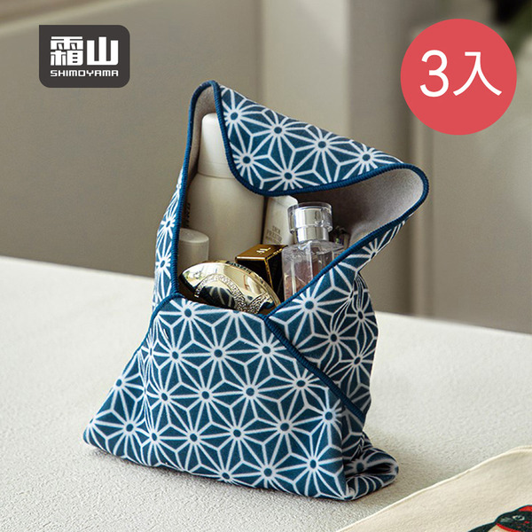 【日本霜山】多用途相機防撞百折布/百貼自黏收納布(35x35cm)-3入