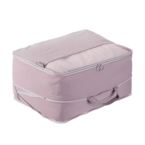 【日本霜山】旅行壓縮收納袋/行李壓縮袋-L-3入-多色可選