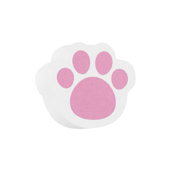 【日本霜山】日製貓爪造型鏡面清潔去汙海綿擦-3入