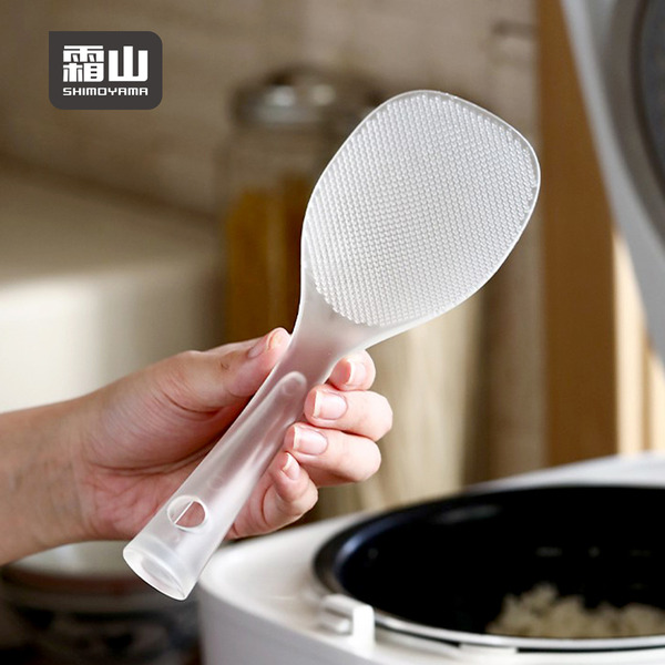 【日本霜山】耐熱TPX不沾黏可站立飯勺