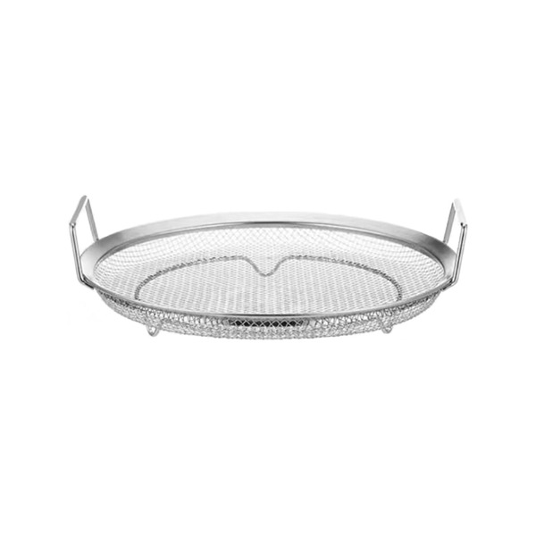 【日本霜山】304不鏽鋼雙柄淺型濾網