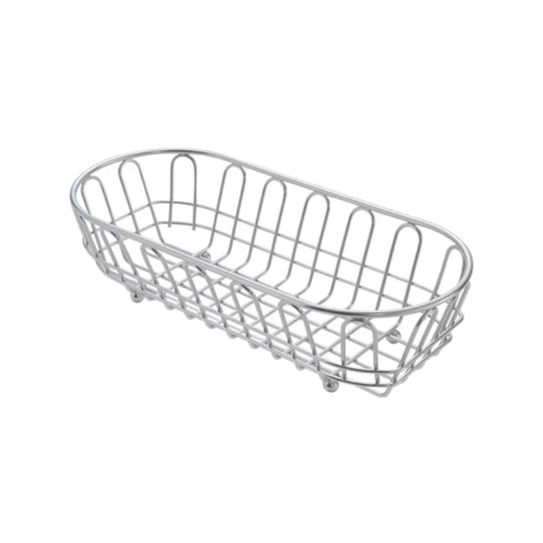 【日本霜山】廚房用304不鏽鋼置物籃/收納籃-小款