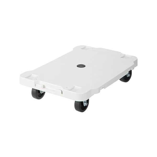 【日本霜山】拼接式PP小型滑輪平板車(推車/拖板車/貼地車/烏龜車)