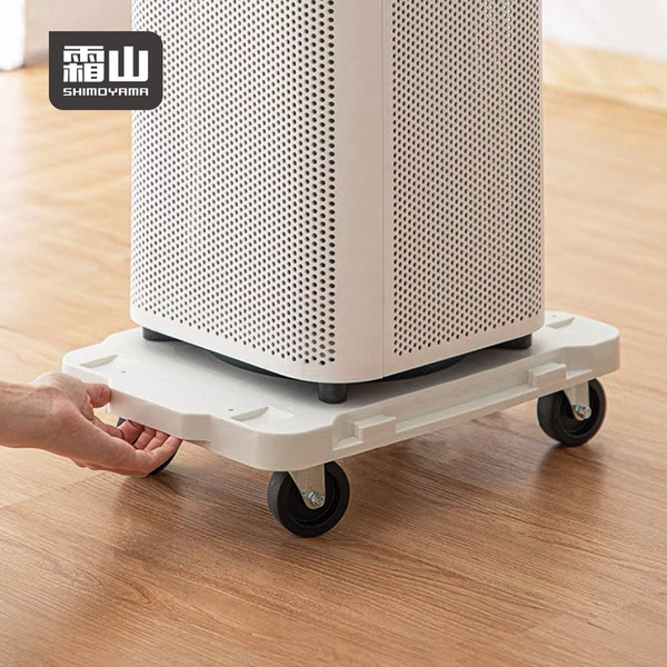 【日本霜山】拼接式PP小型滑輪平板車(推車/拖板車/貼地車/烏龜車)