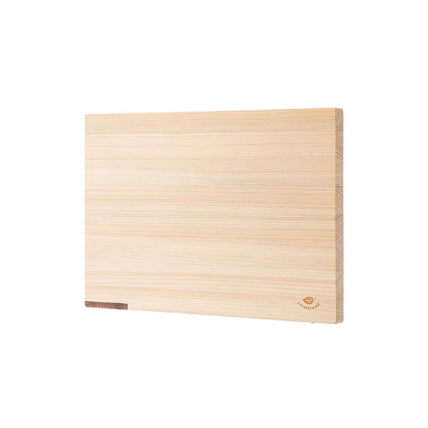 【日本霜山】自立式厚型長方形天然檜木砧板