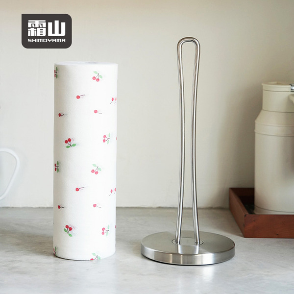 【日本霜山】304不鏽鋼廚房紙巾架