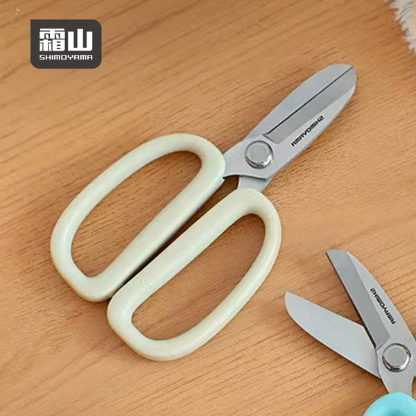【日本霜山】加寬舒適握柄園藝剪/花藝剪刀/修枝花剪-多色可選