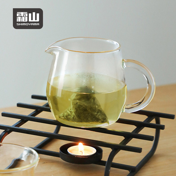 【日本霜山】耐熱玻璃咖啡分享壺-480ml