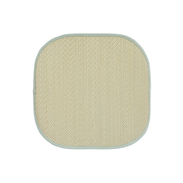 【日本霜山】天然藺草透氣方形椅墊/坐墊(37x37cm)