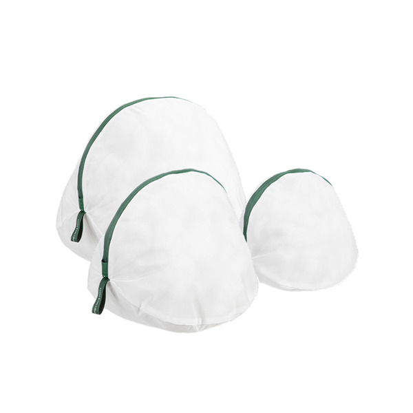 【日本霜山】細網眼立體球型洗衣袋三件組(大中小)