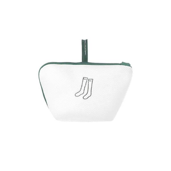 【日本霜山】襪子專用防纏繞防勾絲洗衣袋/絲襪護洗袋-3入