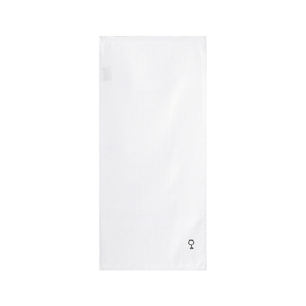 【日本霜山】華夫格紋吸水速乾玻璃杯擦拭布-3條入