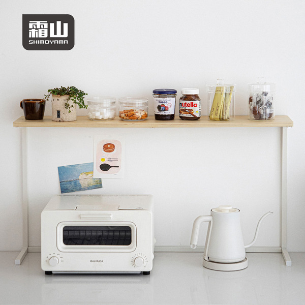 【日本霜山】北歐風桌上型加厚碳鋼置物架/展示收納架-DIY