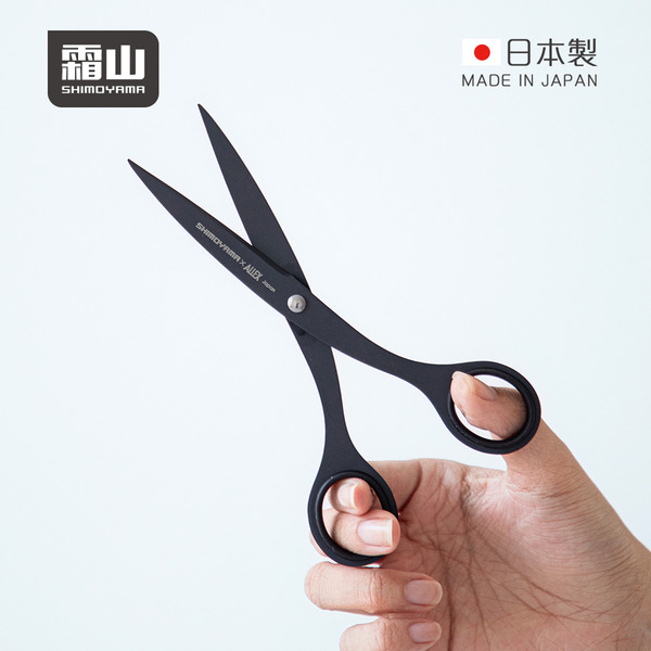 【日本霜山】ALLEX聯名日本製不沾膠剪刀-165mm