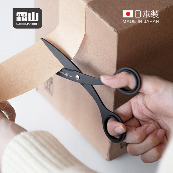 【日本霜山】ALLEX聯名日本製不沾膠剪刀-165mm