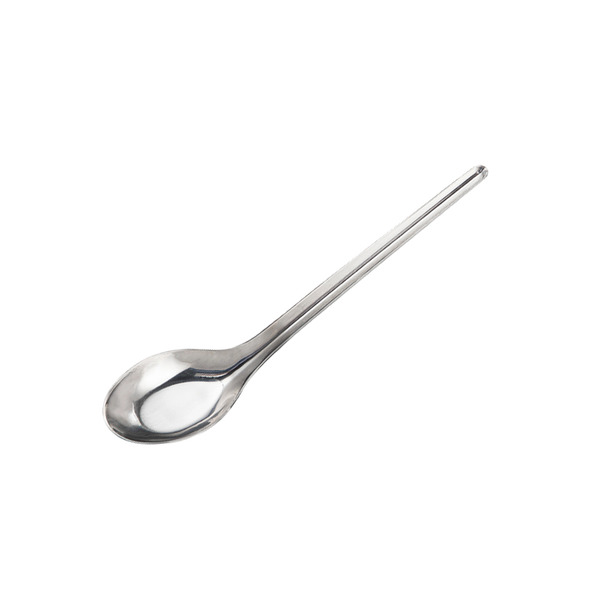 【日本霜山】304不鏽鋼長柄元寶勺/醬料匙/調羹/餐匙-3入