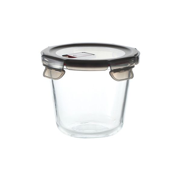 【日本霜山】雙重密封耐熱玻璃保鮮碗(附蓋)-700ml-3入