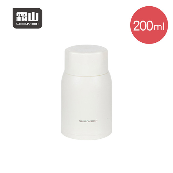 【日本霜山】漸變色輕量陶瓷保溫瓶-200ml-多色可選