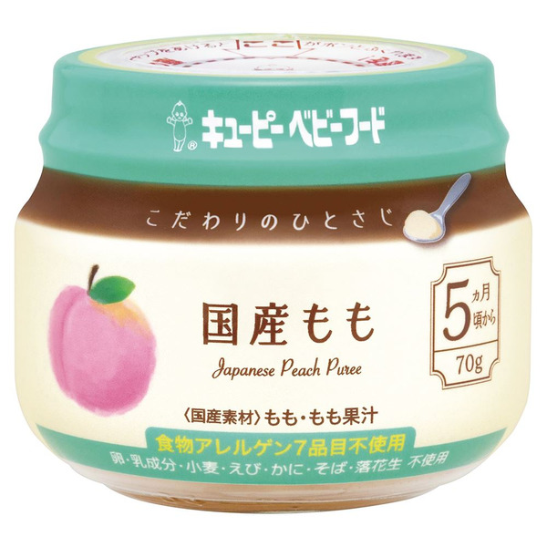 【日本kewpie】KA-2極上嚴選 日本蜜桃泥 5M+ 寶寶果泥