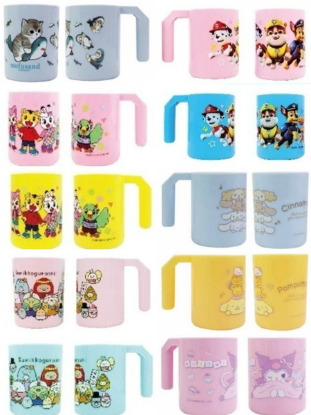 酷洛米 巧虎 角落生物 珮珮豬 汪汪隊立大功 PP牙刷杯 牙刷杯 幼稚園必備 刷牙杯 漱口杯.單耳杯.塑膠水杯