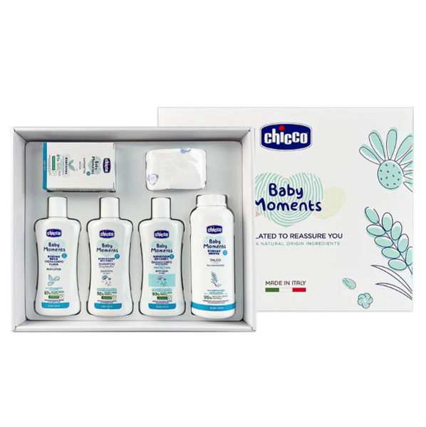 chicco寶貝嬰兒植萃沐浴護膚質感禮盒