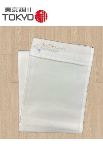 東京西川-幸福花棉毯(日本製)85x115cm