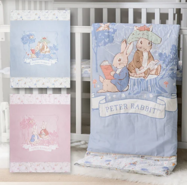 奇哥-悅讀彼得兔-冬夏兩用被