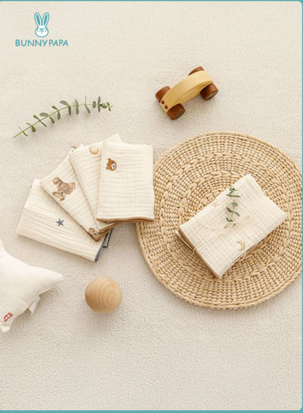 BUNNY PAPA三重紗布手帕