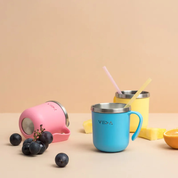 VIIDA Soufflé 抗菌不鏽鋼杯