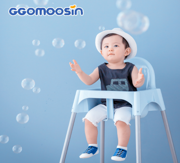 GGOMOSIN學步鞋-運動寶貝(藍) 韓國襪鞋 鞋襪