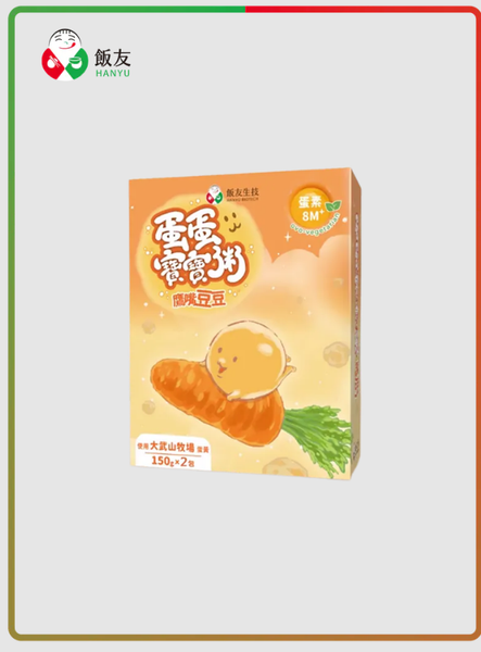 飯友-鷹嘴豆豆蛋蛋粥(2入/盒)