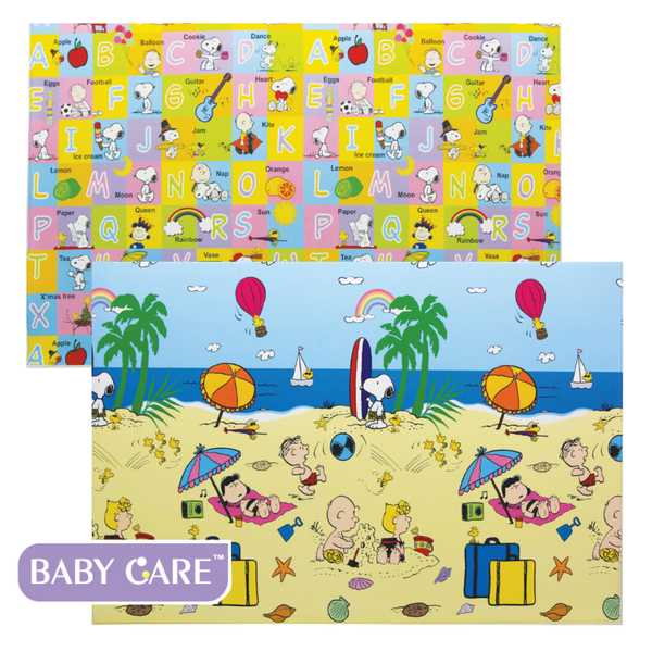 韓國BABY CARE皇冠遊戲墊M 地墊(史努比海灘假期)