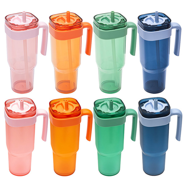 bzyoo Prestoor Tumbler 轉轉吸管冷水杯1000ml