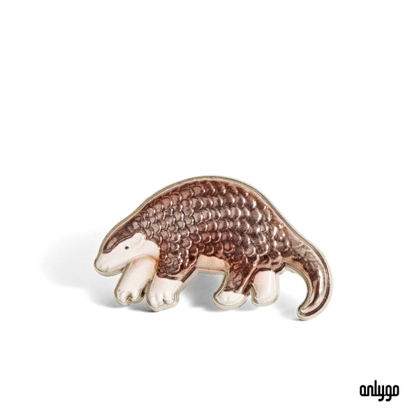 台灣原生動物徽章（台灣穿山甲）