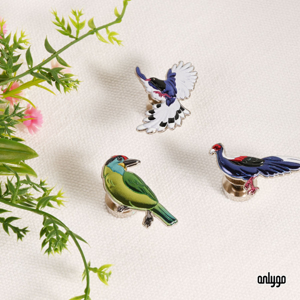 部分缺貨｜台灣原生動物徽章（系列收藏）