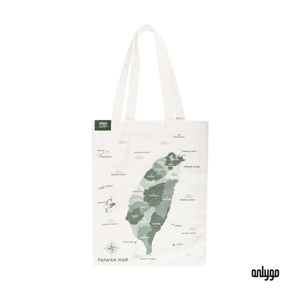 台灣地圖帆布袋