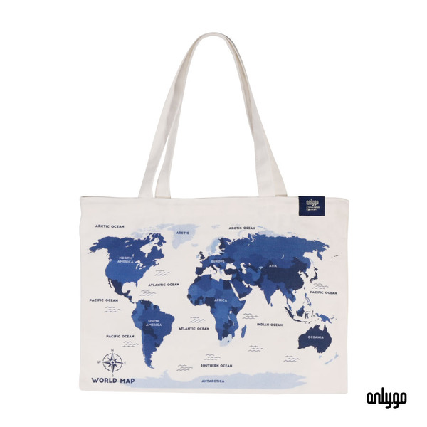 世界地圖帆布袋