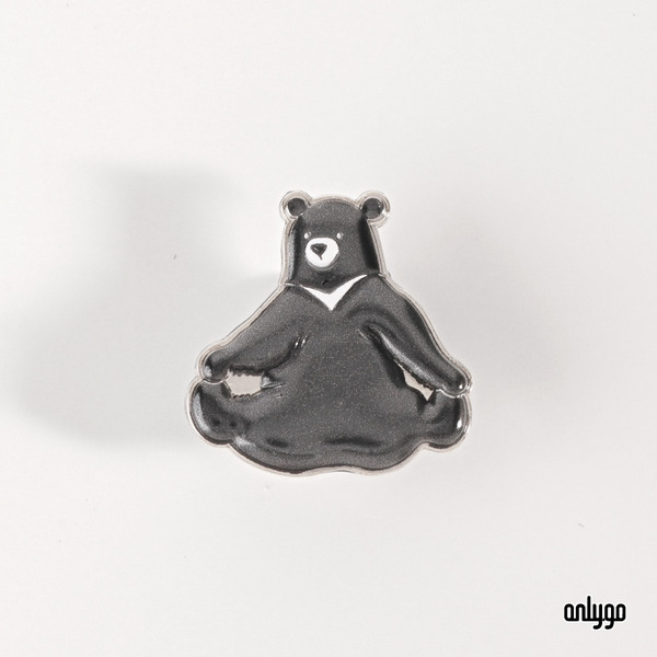 台灣原生動物徽章（台灣黑熊）