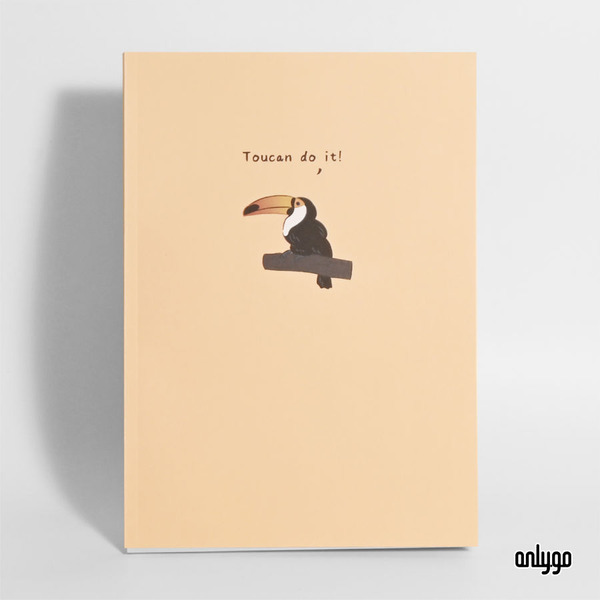動物筆記本｜托哥巨嘴鳥 Toucan do it!-copy