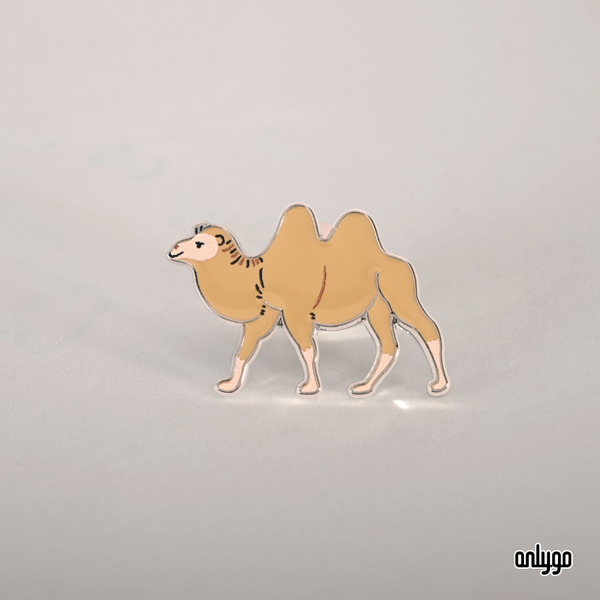 世界動物圖鑑徽章（雙峰駱駝）