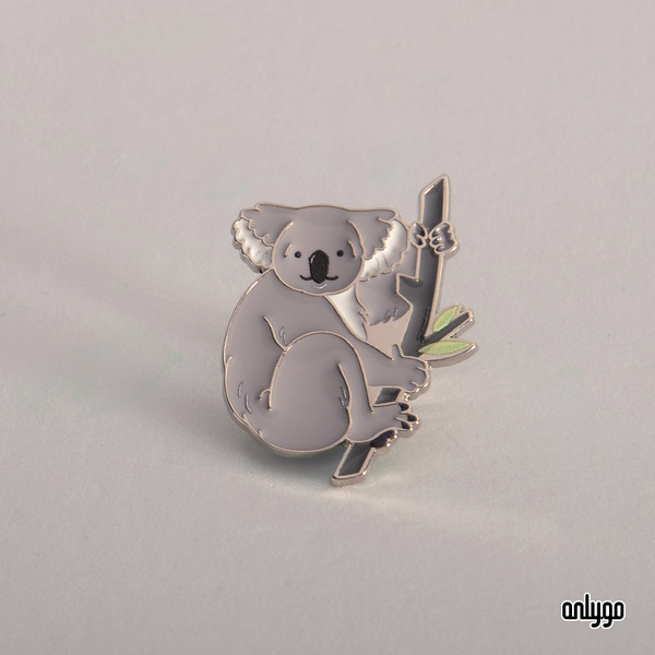 缺貨中｜世界動物圖鑑徽章（無尾熊）