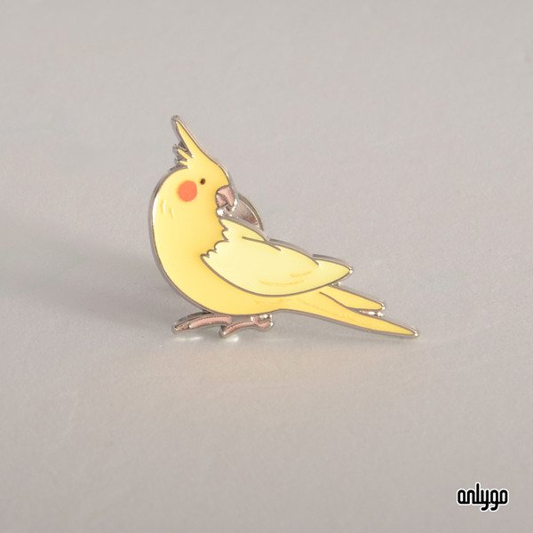 世界動物圖鑑徽章（玄鳳鸚鵡）