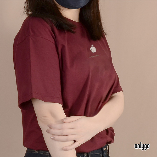 瀕危動物 T 恤（火山兔）