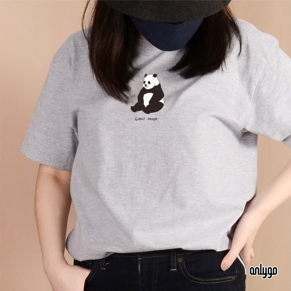 瀕危動物 T 恤（大貓熊）