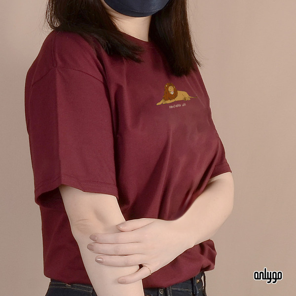 瀕危動物 T 恤（非洲獅）