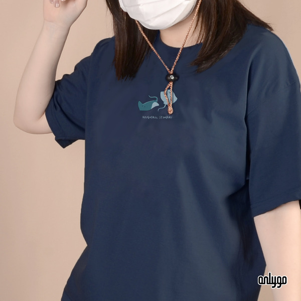 瀕危動物 T 恤（粗尾魟）